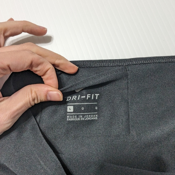 Nike Power Victory Crop Colorblock and Mesh Leggings Training Tights Size L - Picture 7 of 11